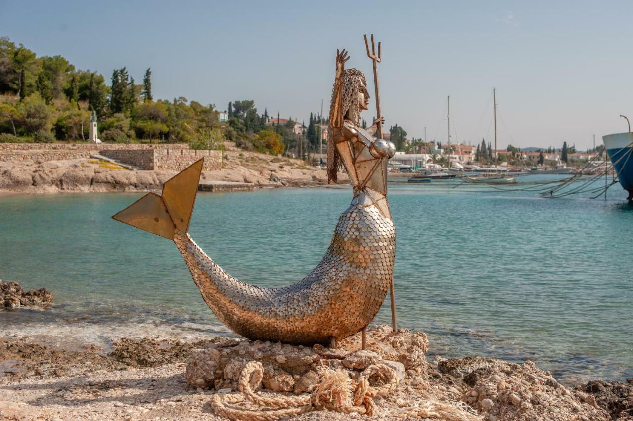 Mimoza Hotel Spetses Town Exterior photo
